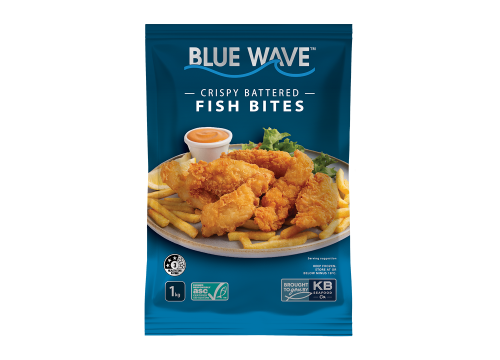 Blue Wave Crispy Battered Fish Bites