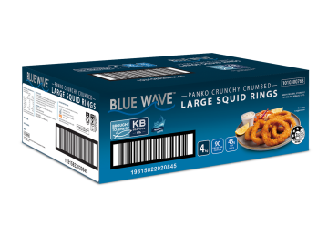 Blue Wave Panko Crunchy Crumbed Large Squid Rings