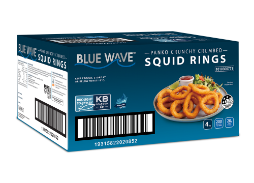 Blue Wave Panko Crunchy Squid Rings 