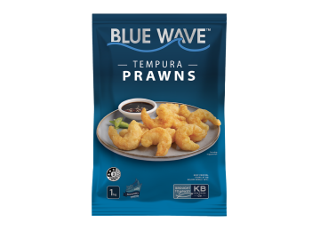 Blue Wave Tempura Prawns