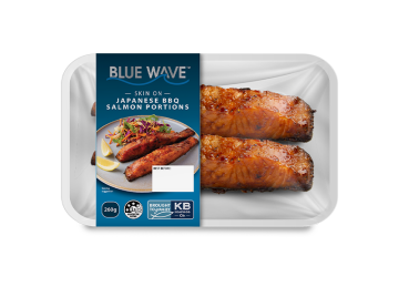 Blue Wave Skin On Japanese BBQ Salmon Portions