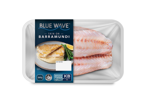 Blue Wave Barramundi Skin On 