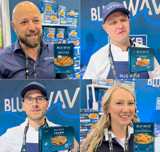 Discovering Our Team's Favourite Blue Wave Products At The Fine Food Show 2024