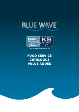 Blue Wave Value Added Seafood Brochure